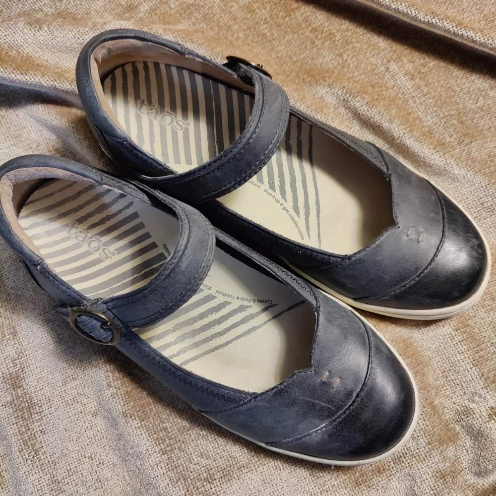 Taos Women's Forward Leather Mary Jane Steel, Size 7.5 - Picture 10 of 10